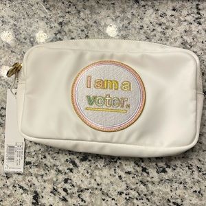 Stoney Clover Lane Blanc Small Pouch